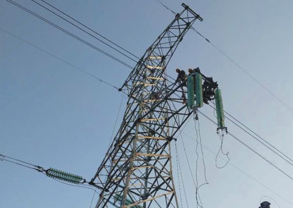 九江供電公司220KV馬蒲1線安裝工程