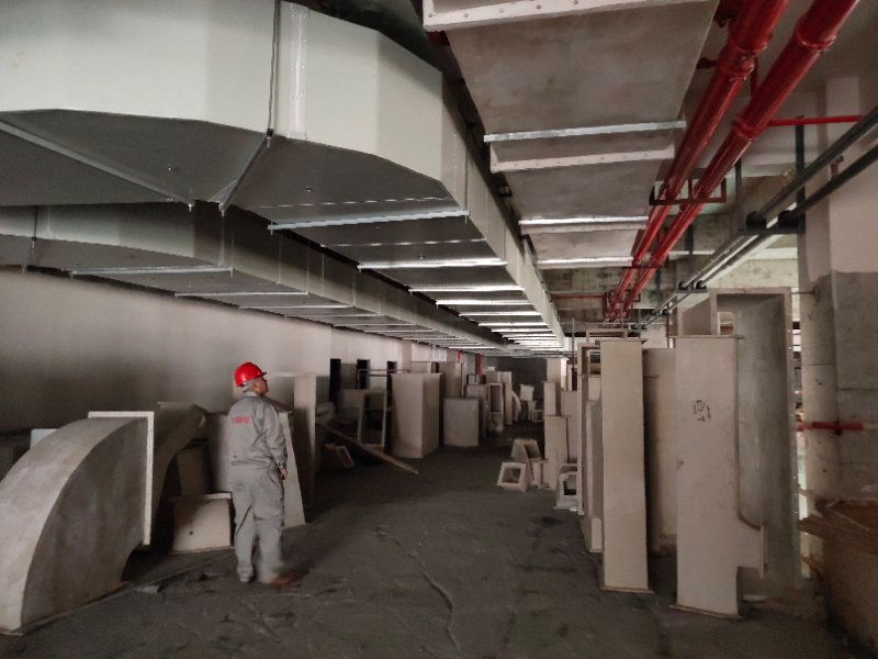 銅仁五館三中心通風工程